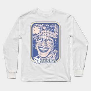 Marsha P Johnson \/\/\/ Queer Icon Design Long Sleeve T-Shirt